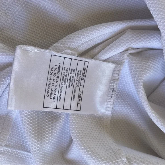 Vintage Nike Womens White Sleeveless Collar Crop Style Top Size Small - Picture 3 of 6